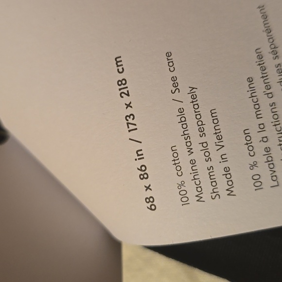 ❤️B2G1 FREE West Elm Candlewick Duvet Cover, Color White, Size Twin - Picture 15 of 15